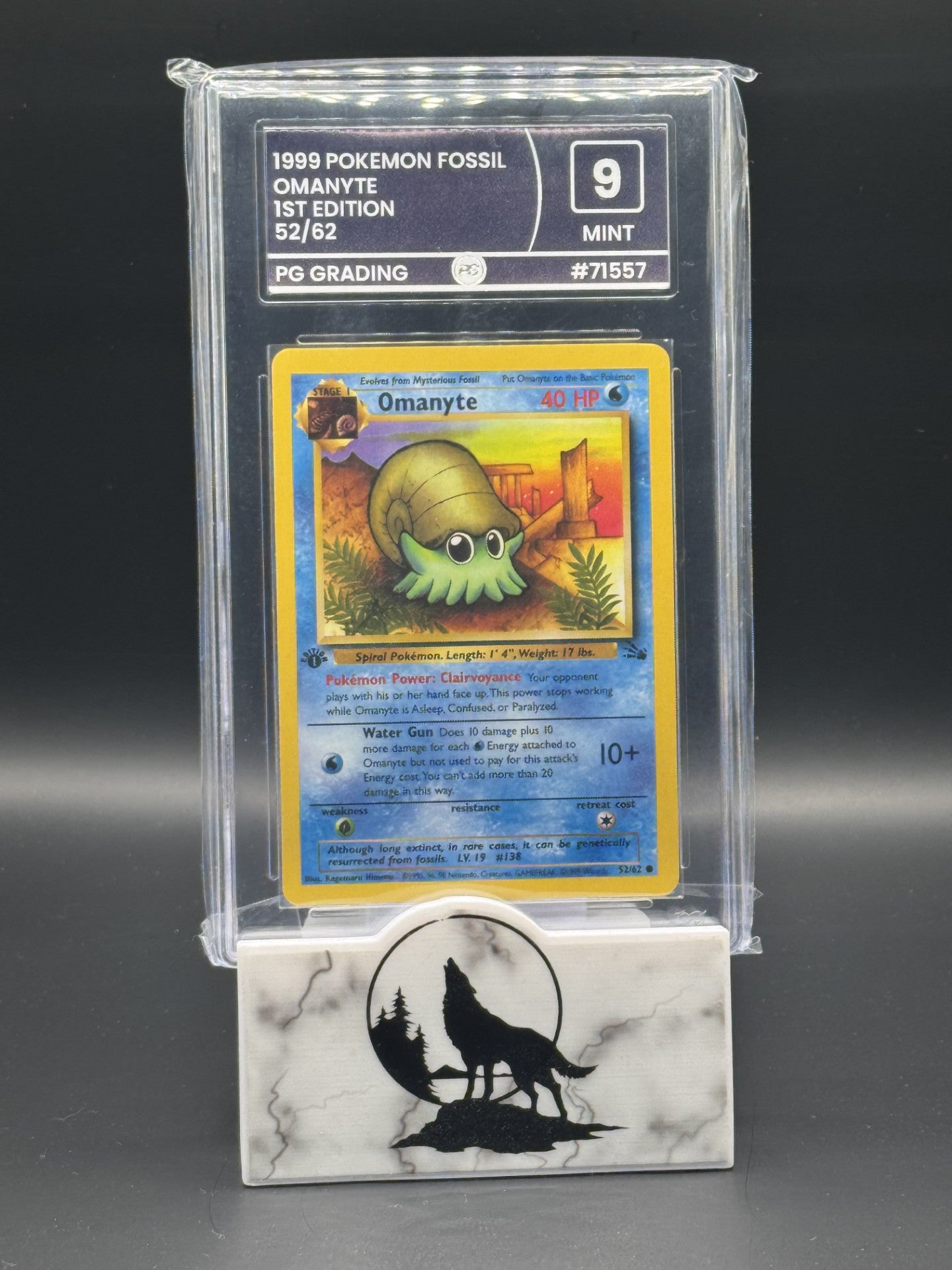 1999 1st edition fossil Omanyte