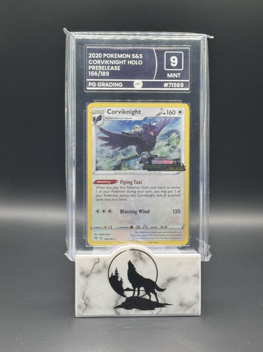 CORVIKNIGHT holo PRE RELEASE with stamp