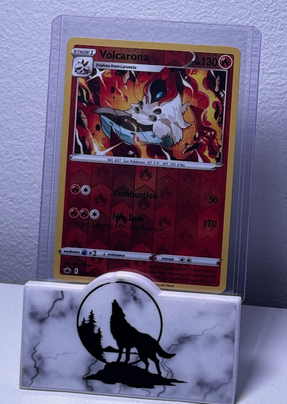 2021 Volcarona Reverse Holo