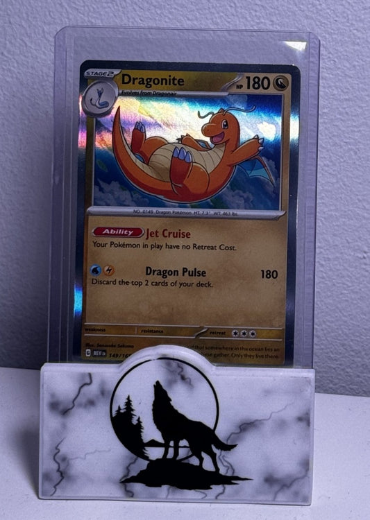 2023 Dragonite Holo Rare Pokémon card