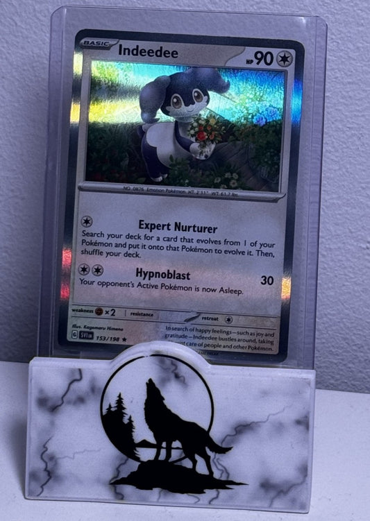 2023 Indeedee Rare Holo Pokémon Card