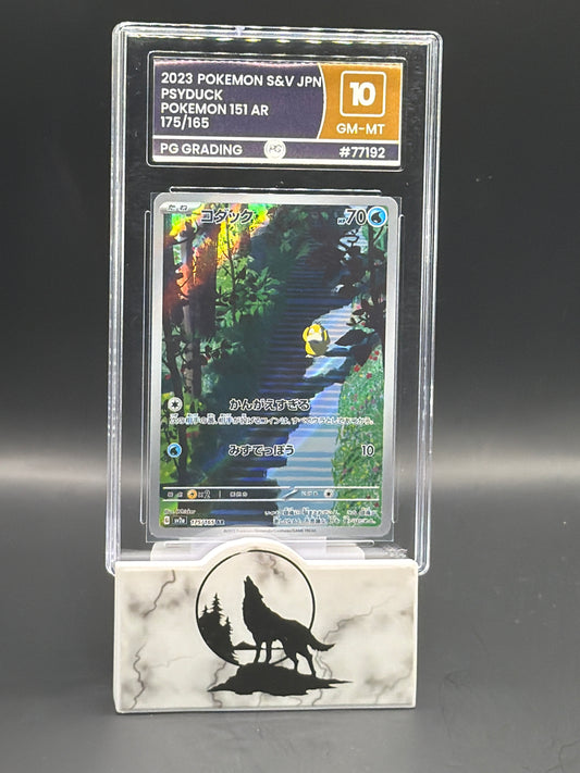 2023 151 AR Psyduck JPN Scarlet & Violet Series graded 10