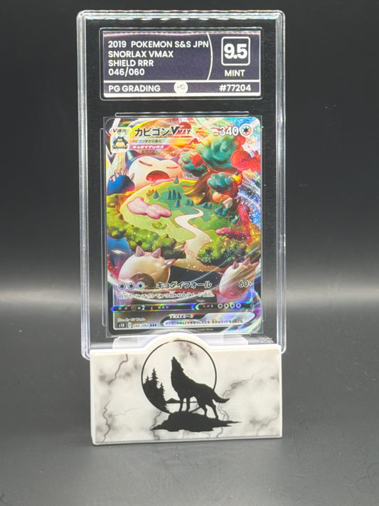 2019 Snorlax VMAX RRR JPN Shield graded 9.5