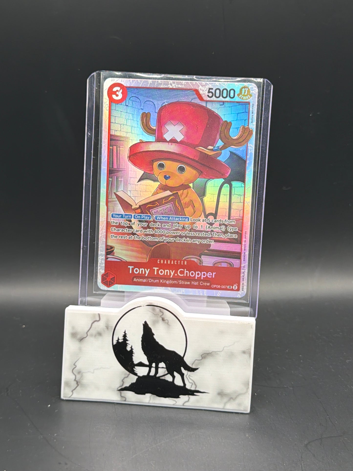 One Piece Tony Tony.Chopper Character card SR from OP08