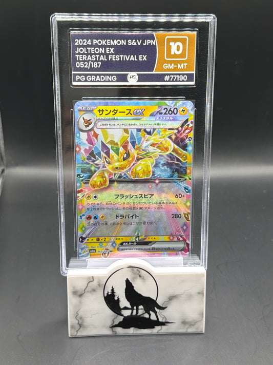 2024 Pokémon Jolteon EX Scarlet & Violet Terastal Festival JPN. Graded 10