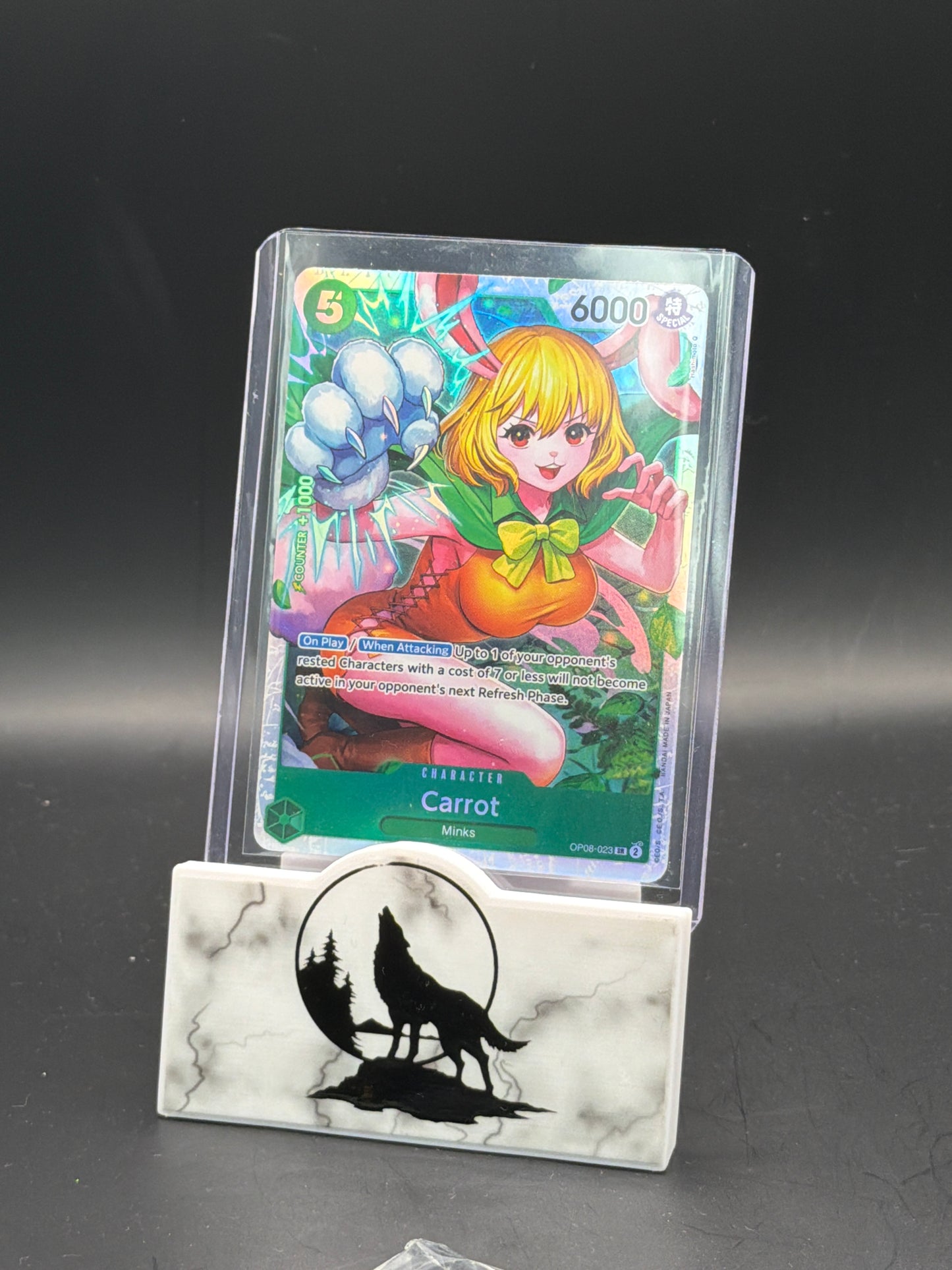 One Piece Carrot Character card SR - OP06 Two legends