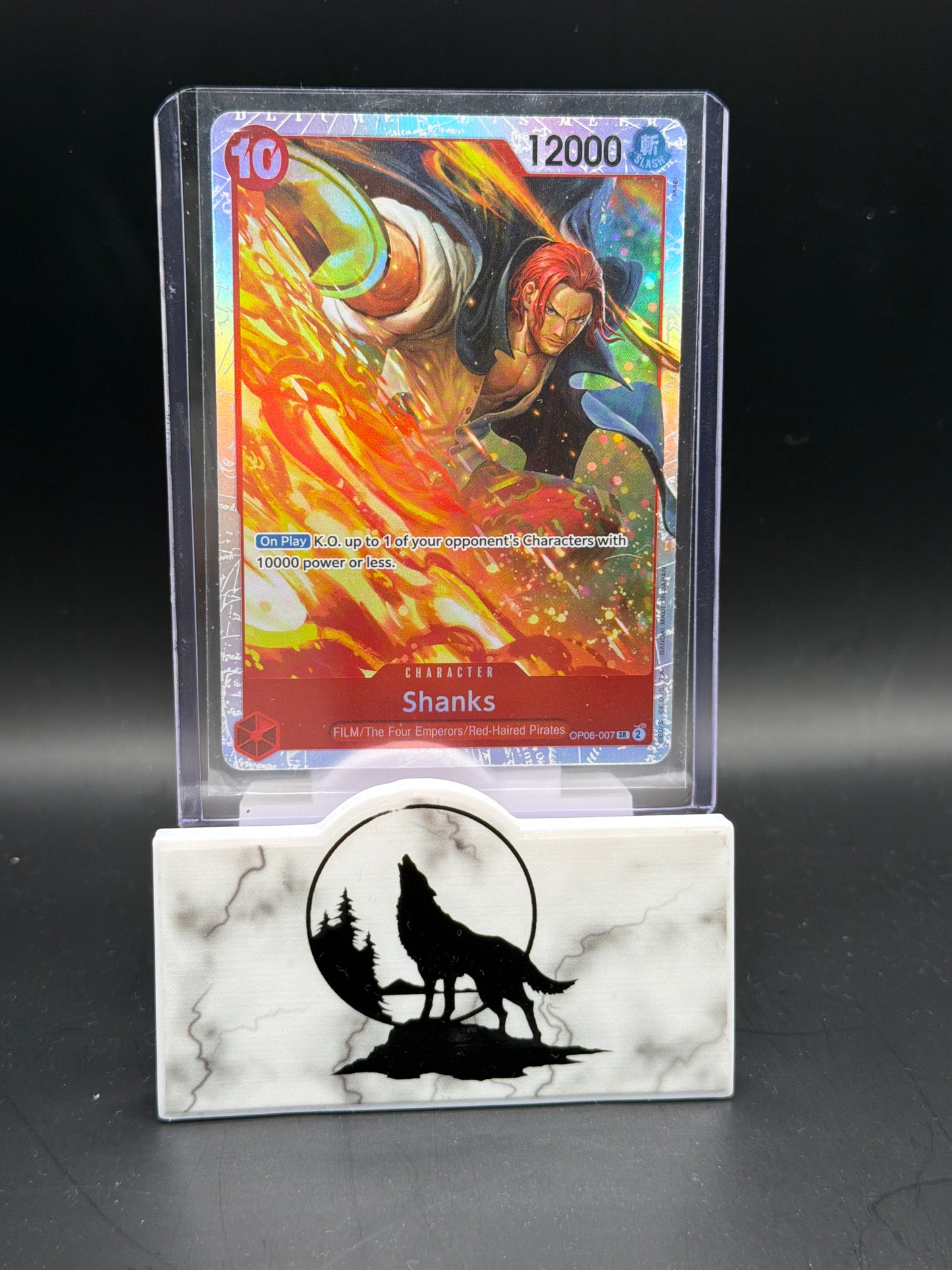 One Piece Shanks SR Character card SR from OP06