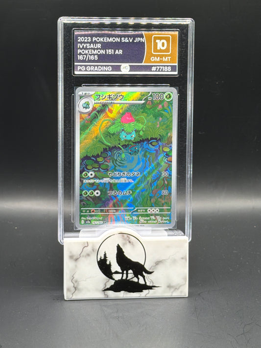 2023 151 AR Ivysaur JPN Scarlet & Violet series graded 10