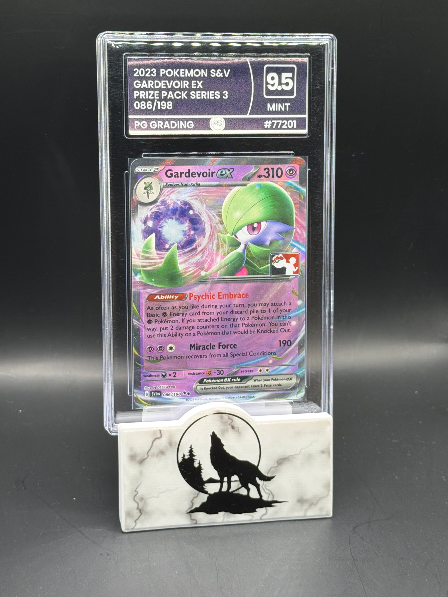 2023 Pokémon Scarlet & Violet Gardevoir EX Prize pack series 3 Graded 9.5