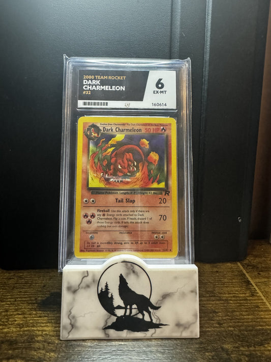 ACE Graded 6 Ex-Mint 2000 Team Rocket Dark Charmeleon