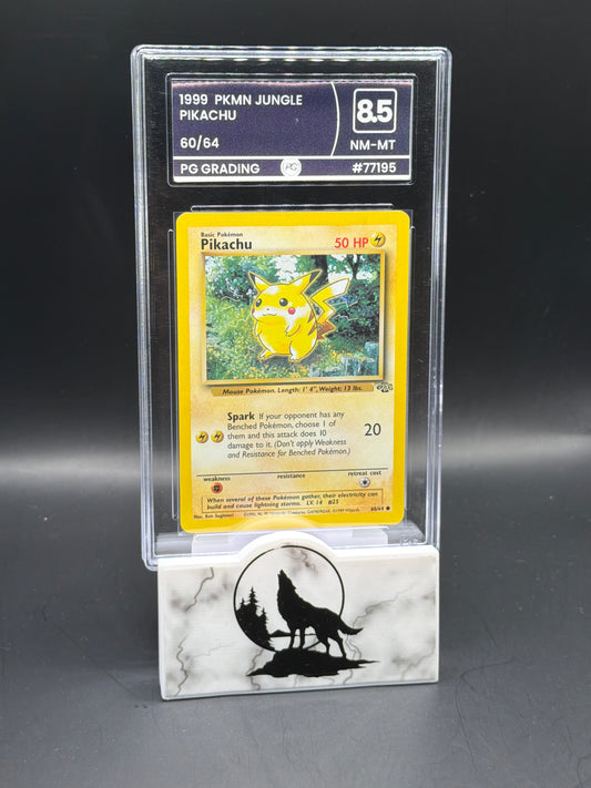 1999 Pokémon Jungle series Pikachu graded 8.5