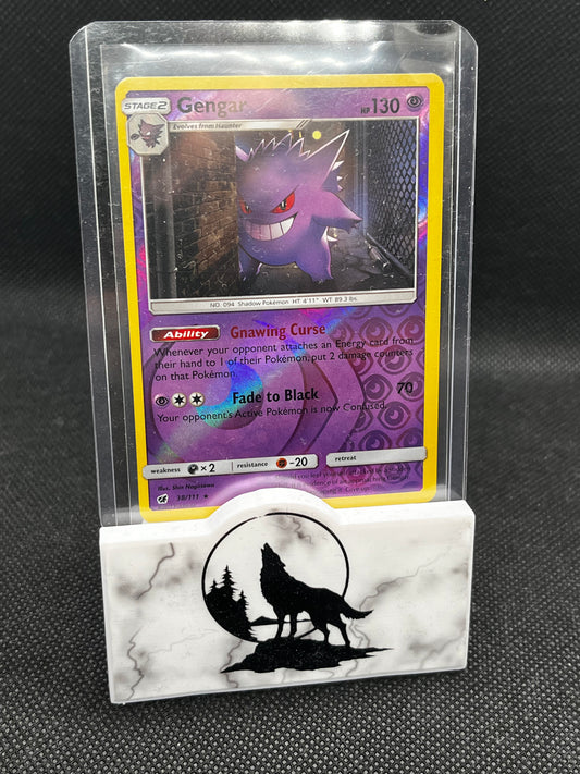 2017 Gengar Reverse Holo from Crimson Invasion series