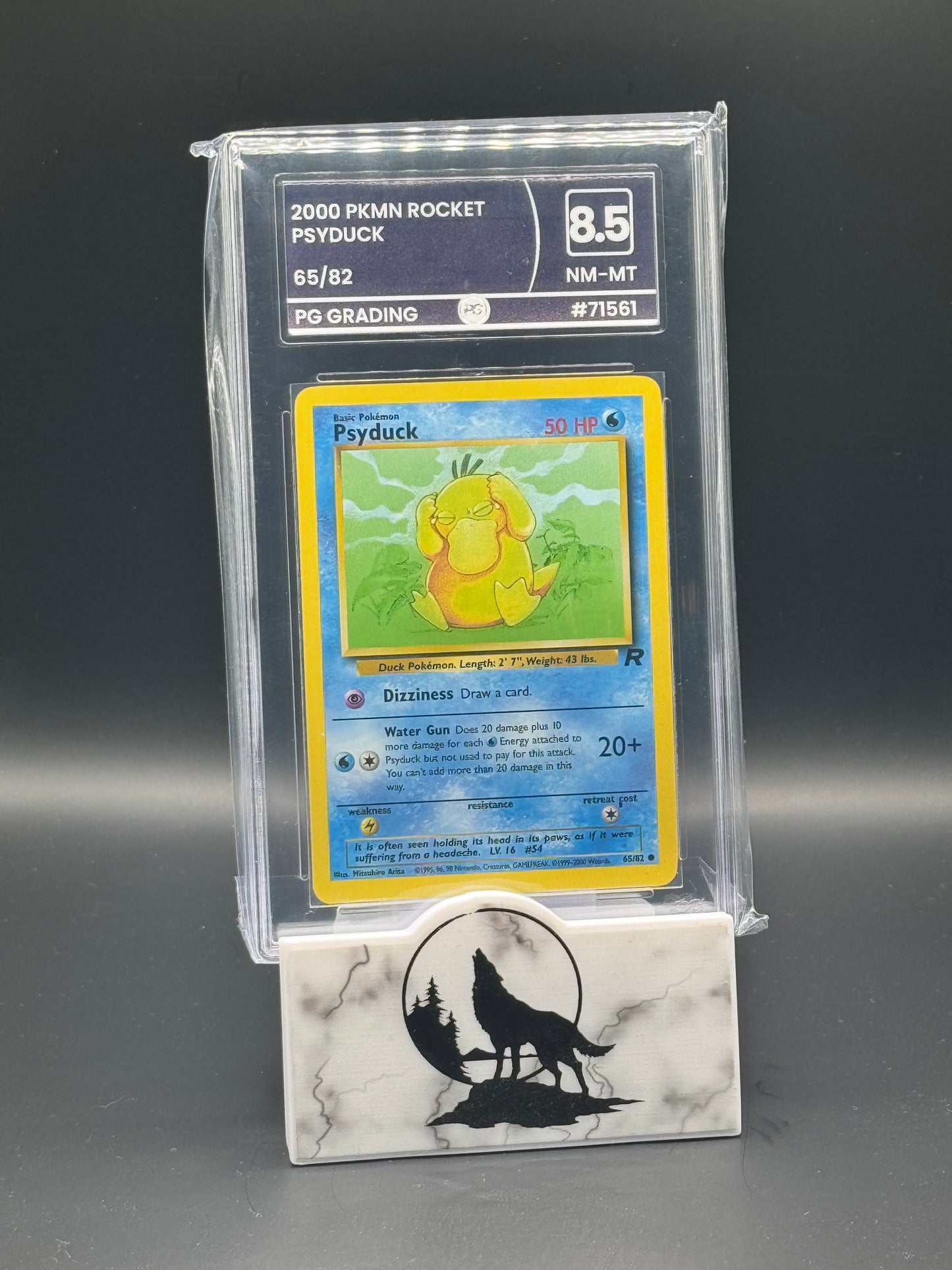 2000 vintage TEAM ROCKET PSYDUCK