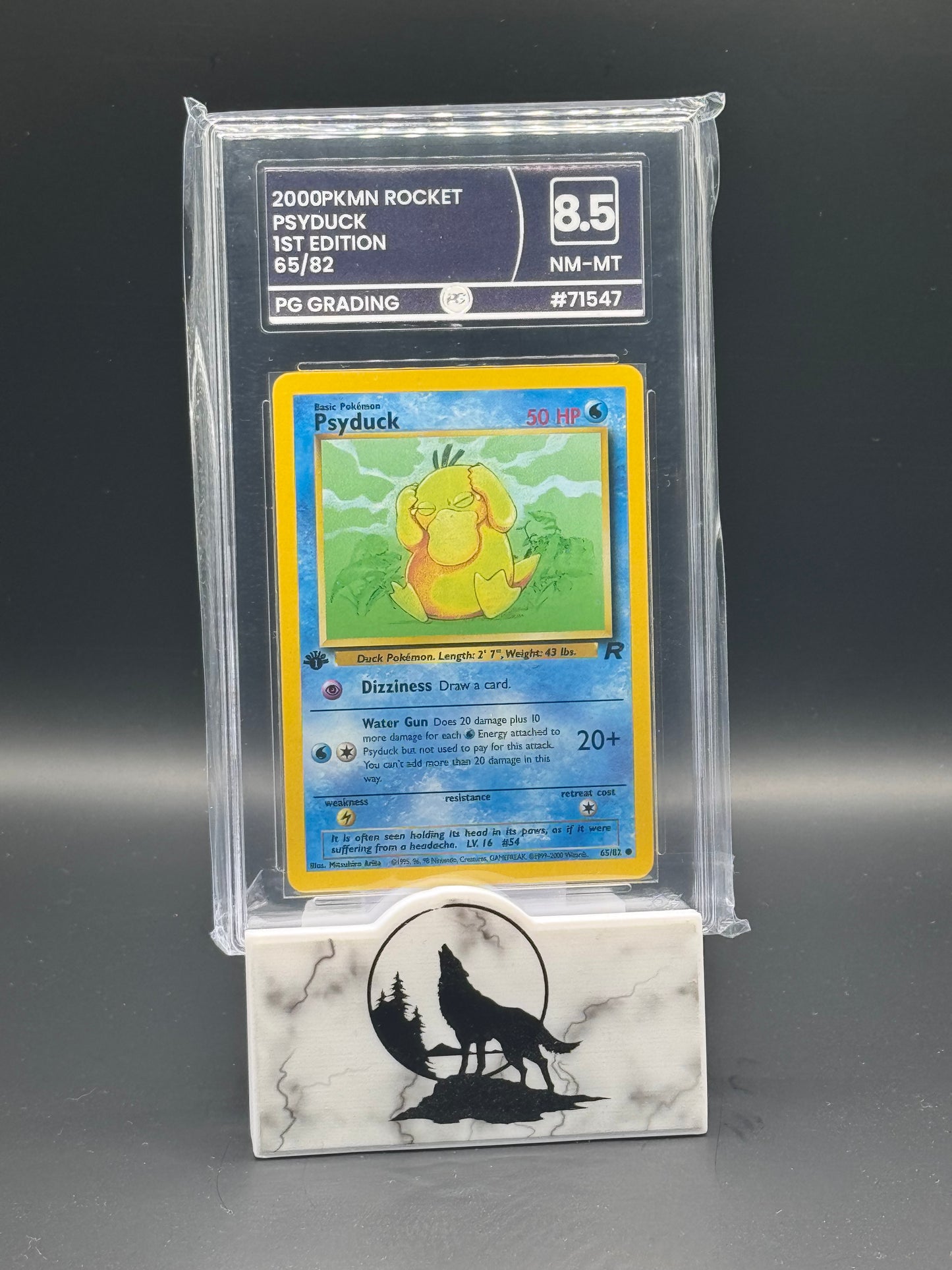 2000 1st edition PSYDUCK TEAM ROCKET SERIES