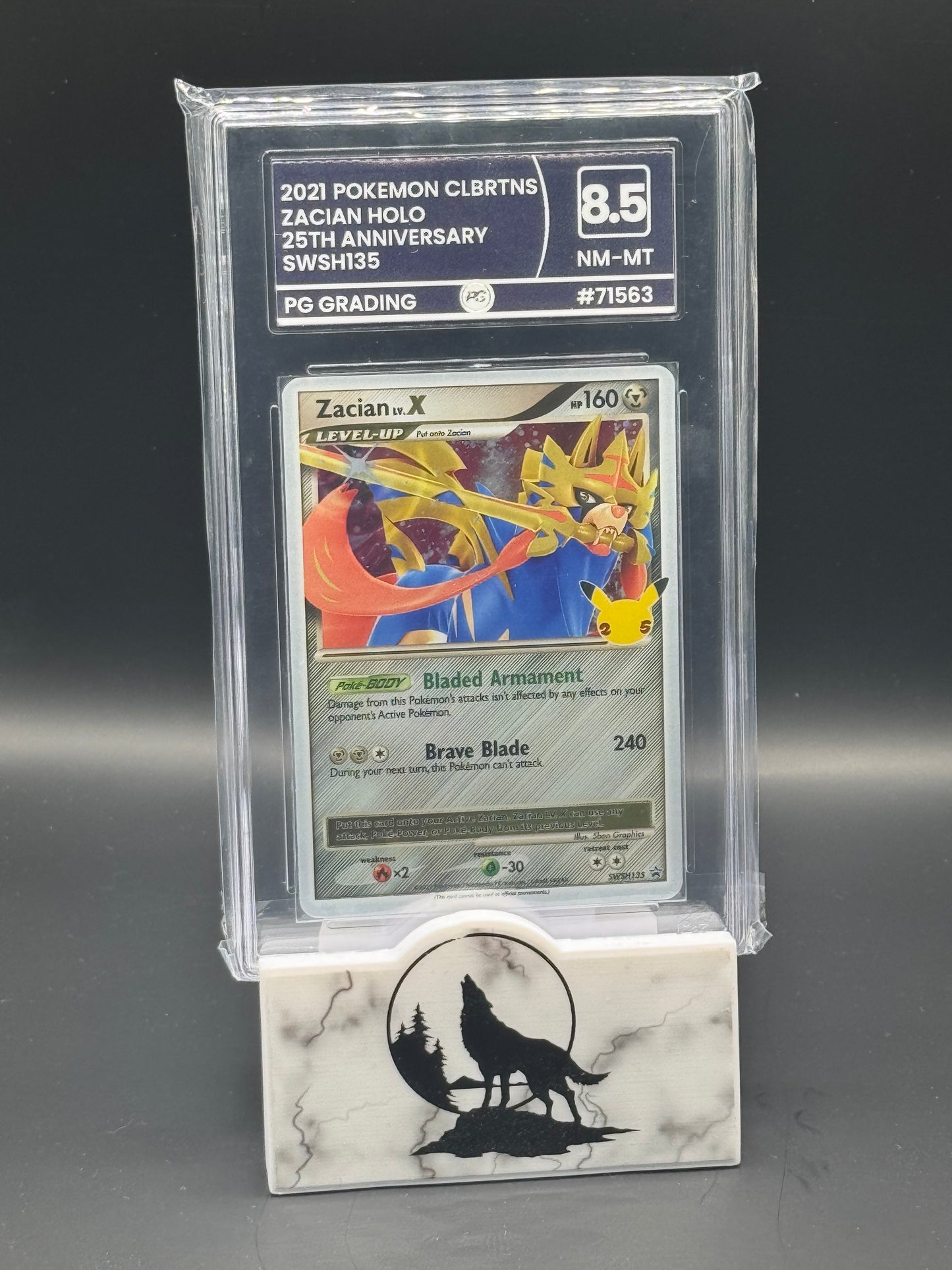 2021 ZacianLV.X Pokémon Celebrations