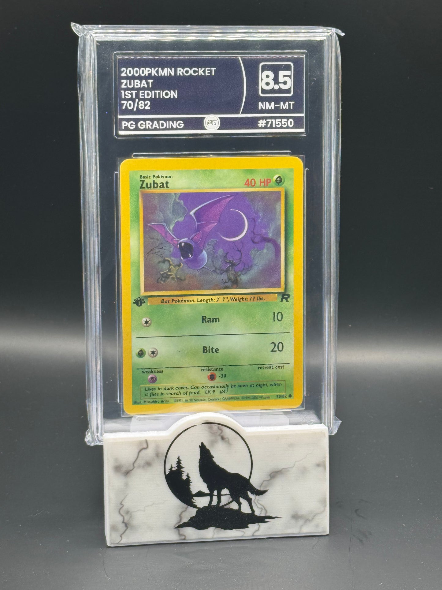 2000 vintage 1st edition ZUBAT team rocket series