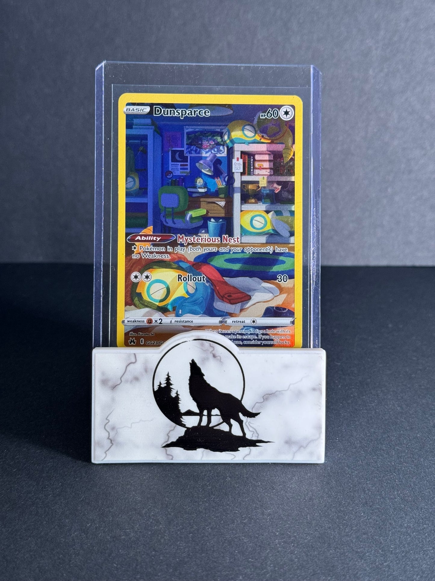 2023 Full Art Dunsparace full art from Crown Zenith