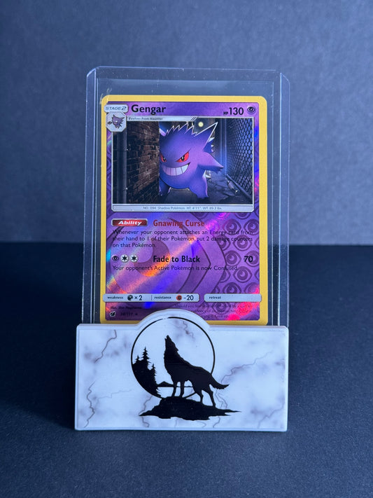 2017 Gengar rare holo from  Sun & Moon Crimson Invasion series