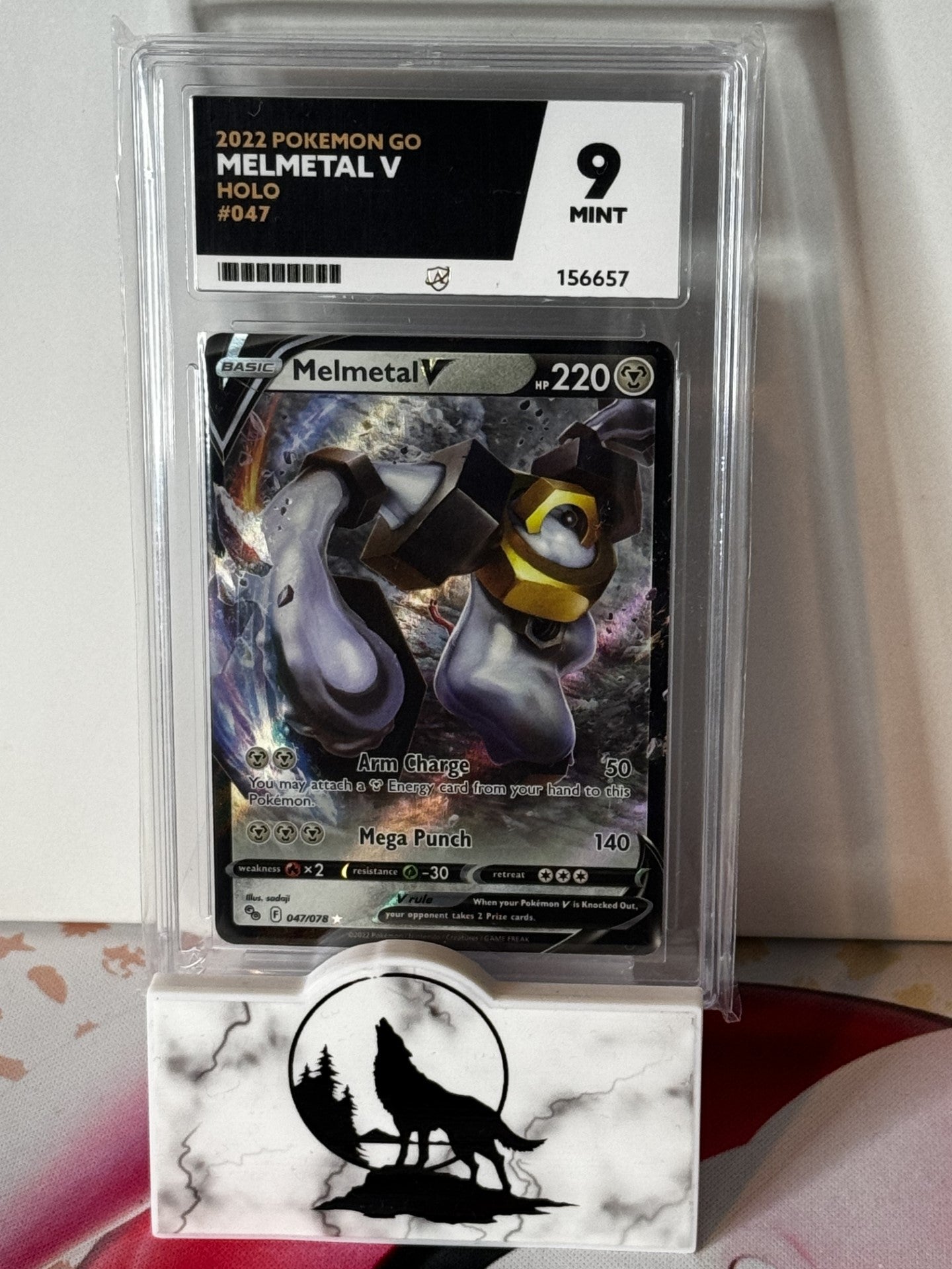ACE Graded 9 MINT 2022 Melmetal V (Holo)