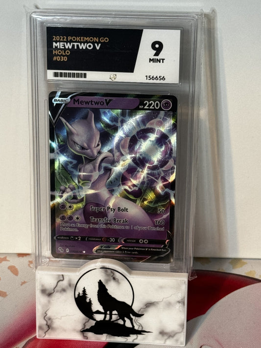 ACE Graded 9 Mint 2022 Pokémon Go Mewtwo V