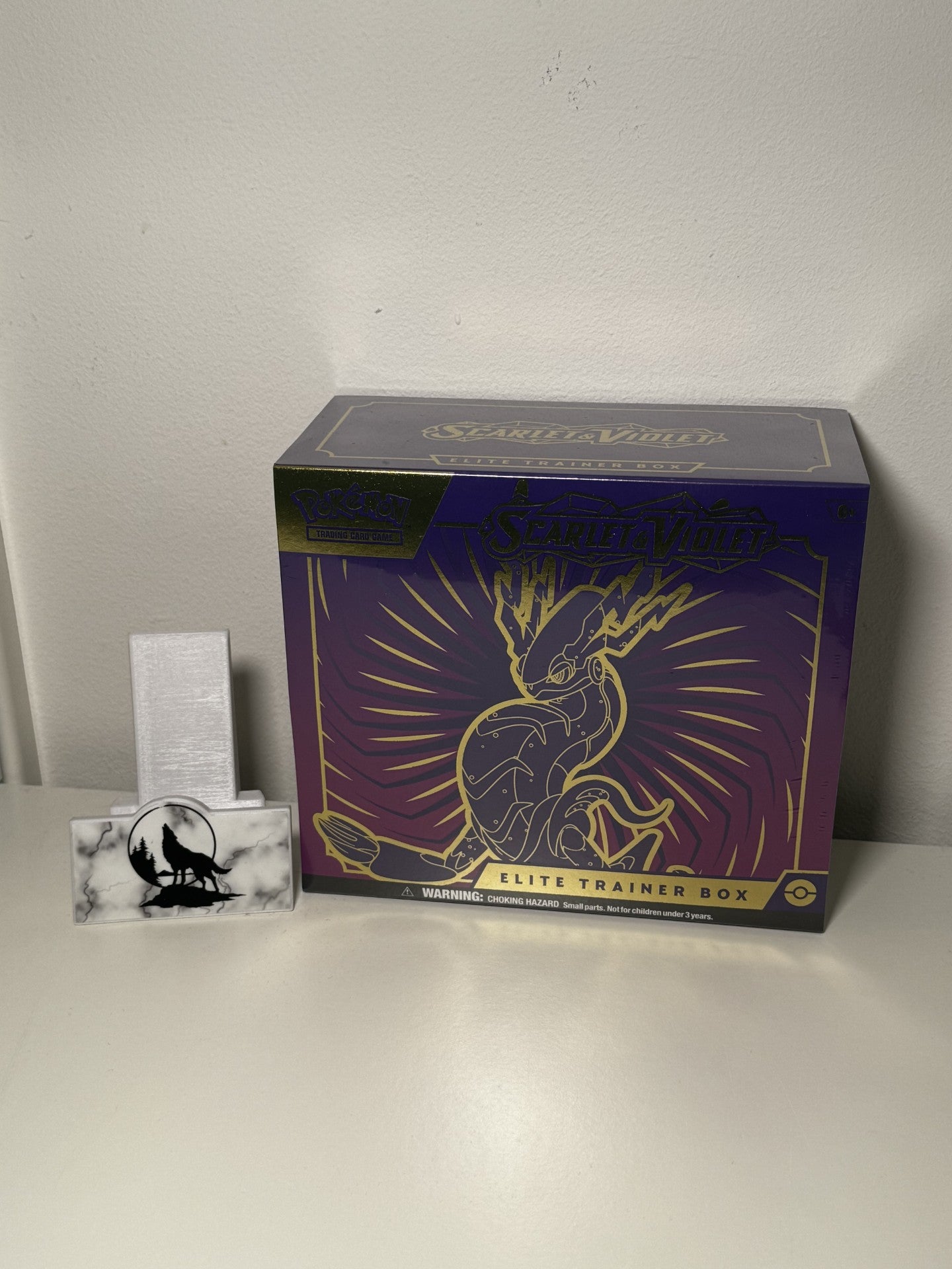 Scarlet and violet Elite trainer box (Miraidon)