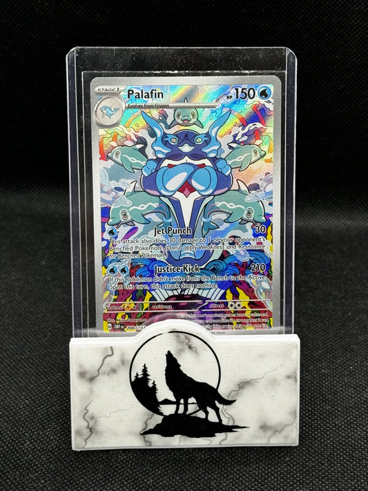 2023 Palafin Illustration Rare from Obsidian Flames card